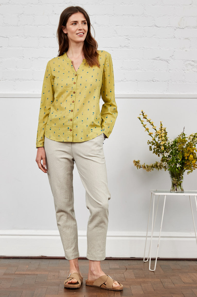 Cotton Voile Matisse Shirt