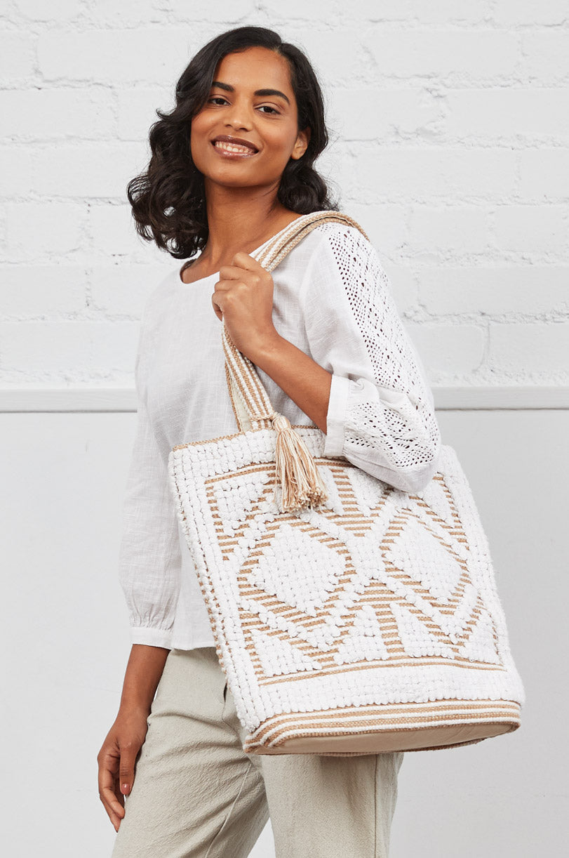 Geo Cotton Bag