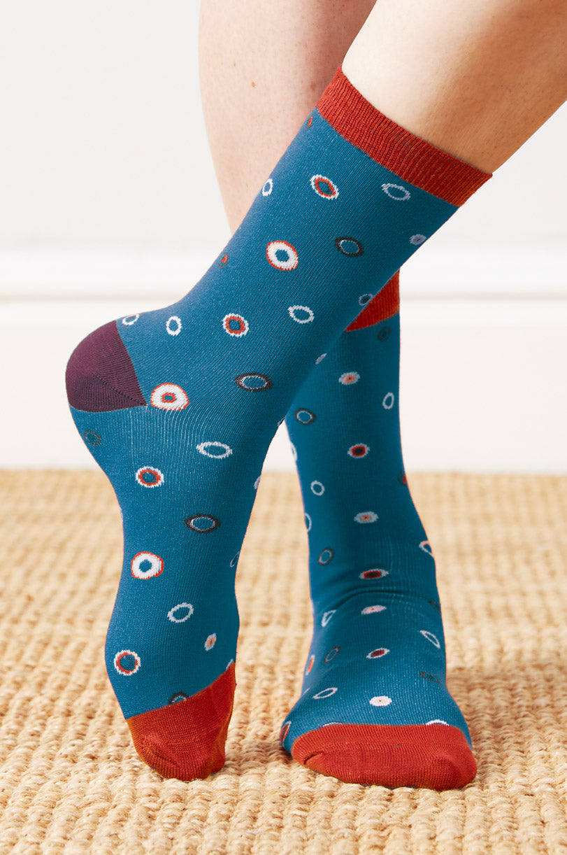 GOTS Organic Cotton Spotty Socks