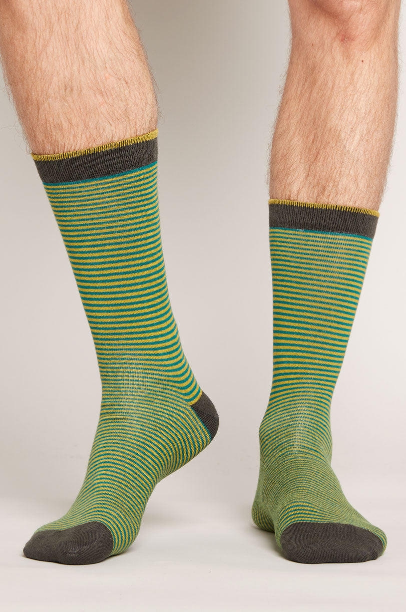 GOTS Organic Cotton Organic Stripe Socks