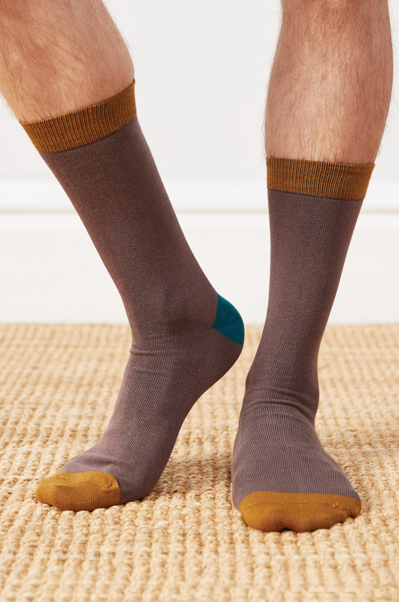 GOTS Organic Cotton Plain Socks