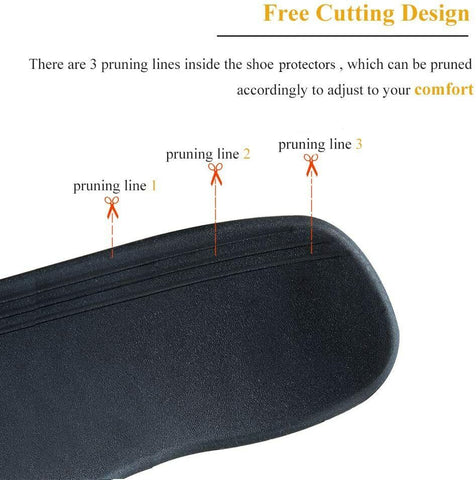 Shoe Crease Protectors Wrinkle Guard Free Cutting Design