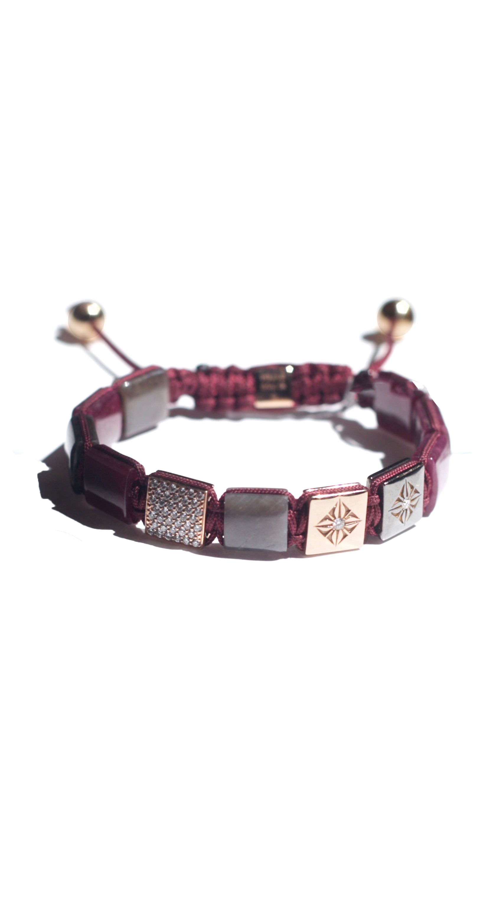 *10mm Lock Bracelet Ruby