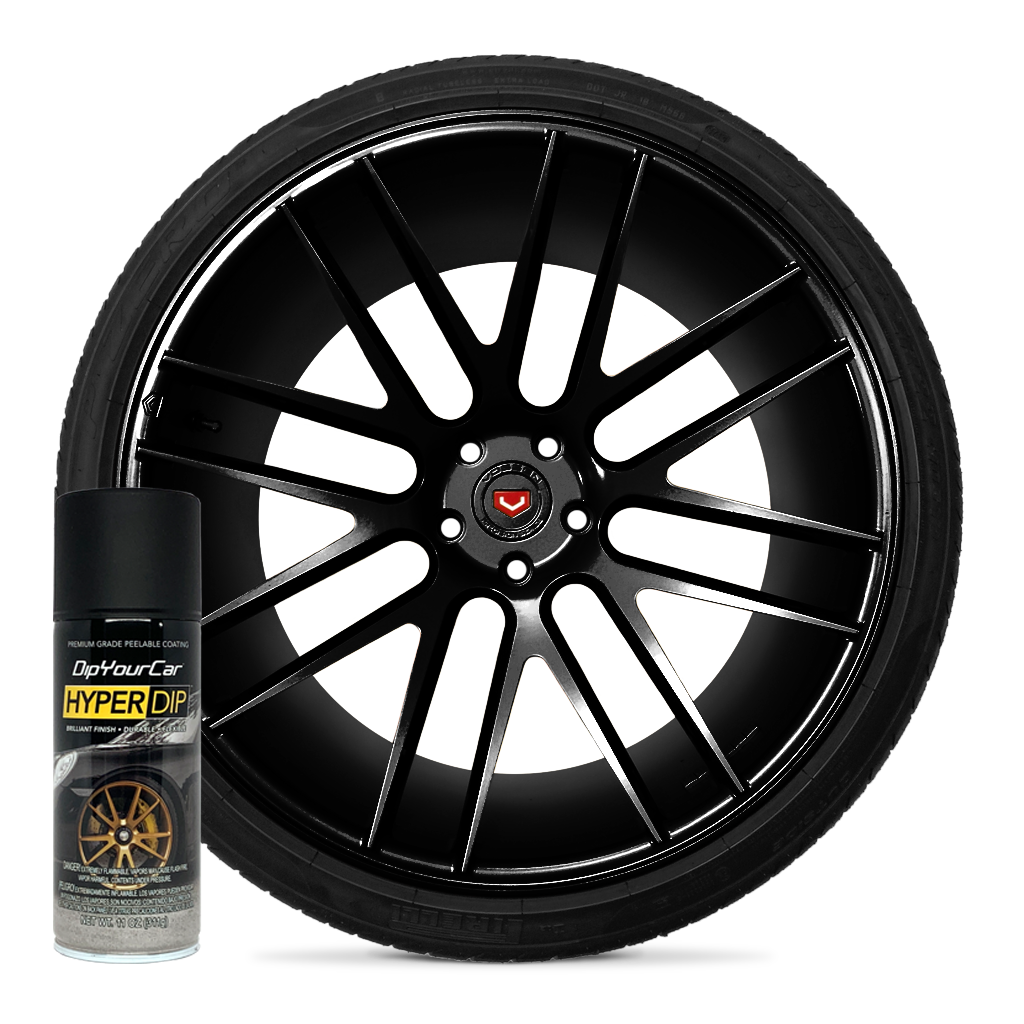 Shadow Black HyperDip® Wheel Kit