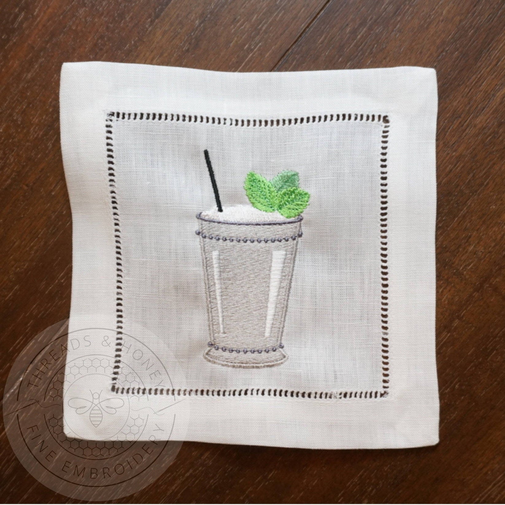 Kentucky Derby Napkins Set of 4 Kentucky Derby Cocktail Napkins on L