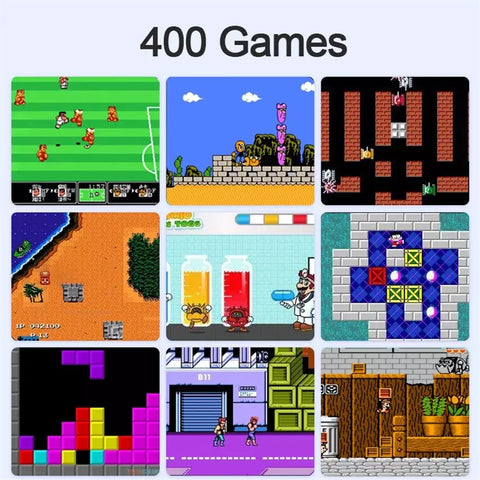 Mini Game Retrô Portatil 400 Jogos Antigos Anos 80 Promoção