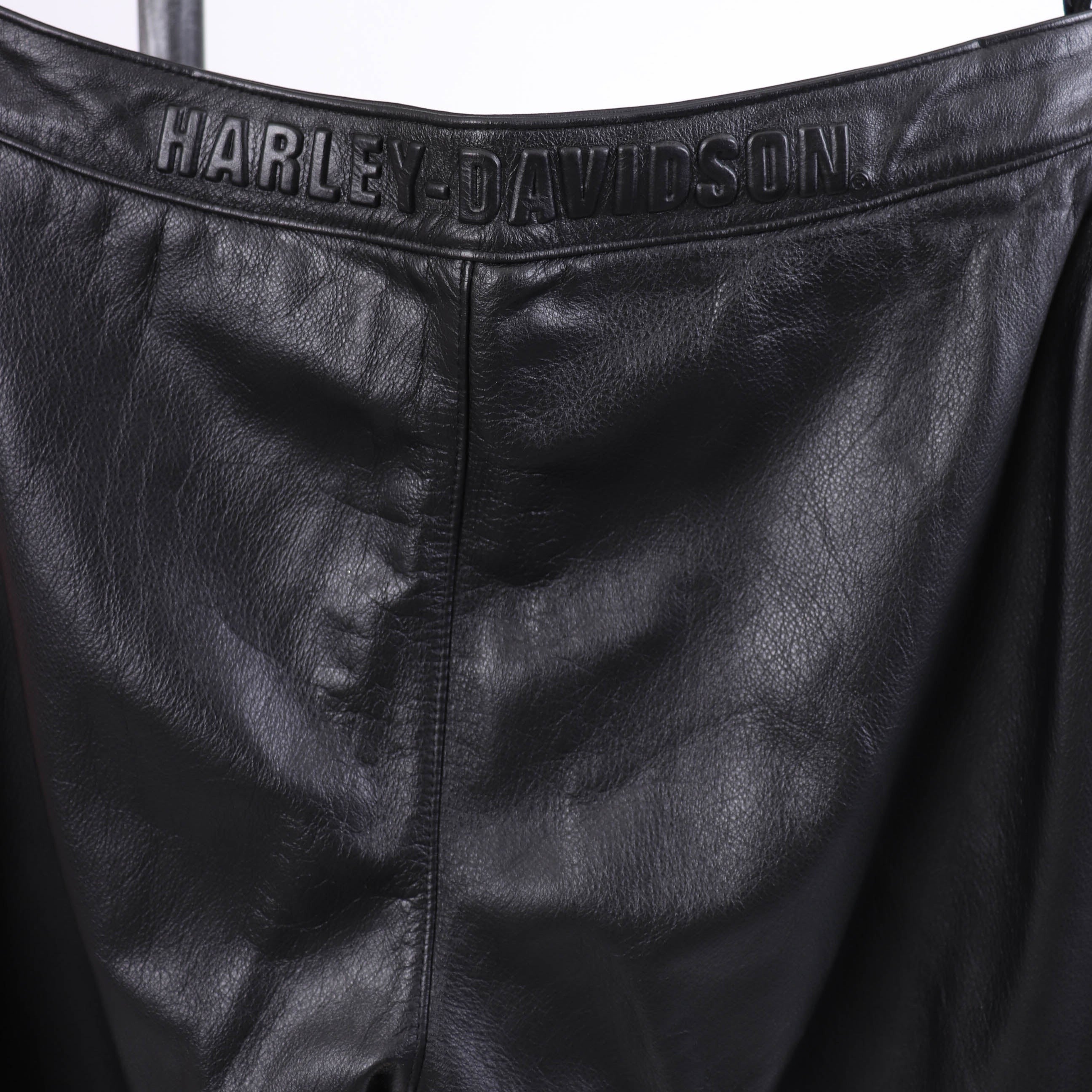 28x80's Harley Davidson biker leather pants