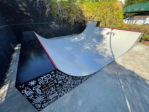 OC Ramps Customized 16 ft wide Half Pipe