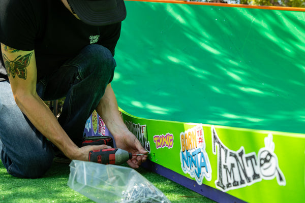 Skateboard Guard Rail for OC Ramps Turtle Halfpipe