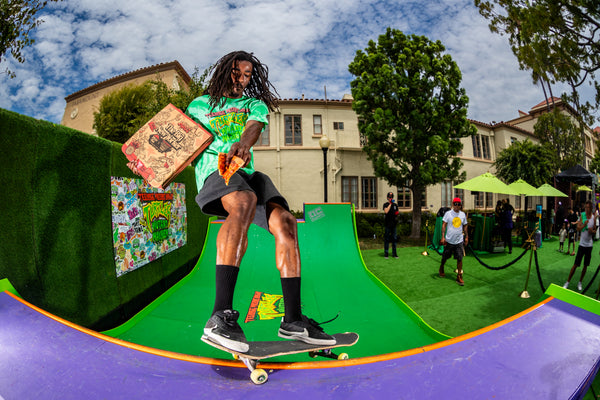 OC Ramps skate rental with Pizza Hut at TMNT event