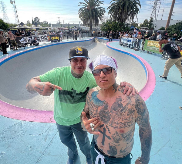 Andy Roy & Christian Hosoi with OC Ramps at Shredfest