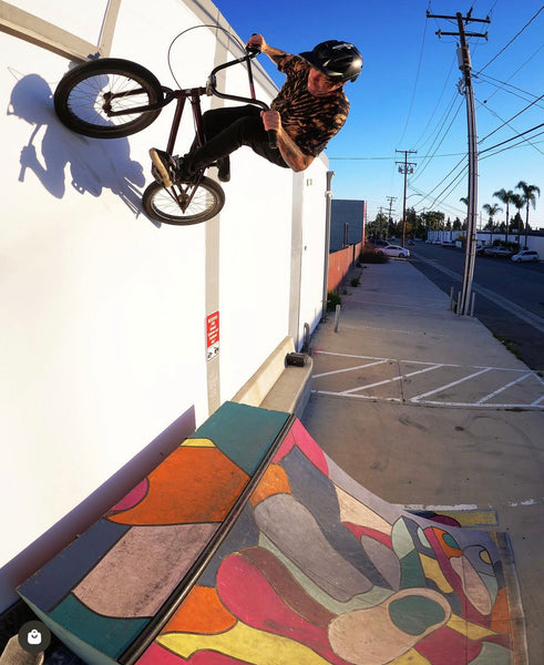 Cody McKenna BMX rider at OC Ramps