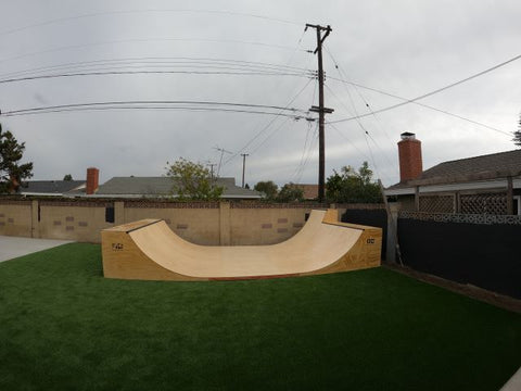 OC Ramps 12' wide mini ramp with one extension