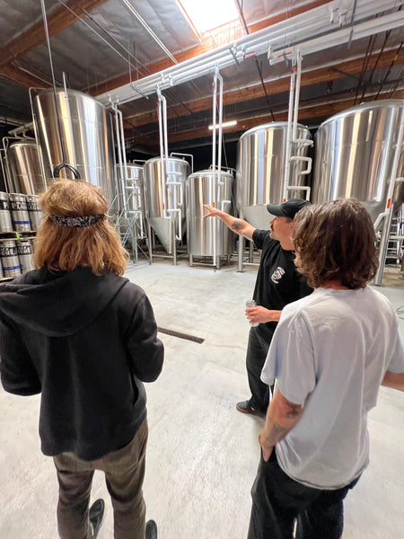 OC Ramps Skate Team touring Black Plague Brewery with Jordan Hoffart