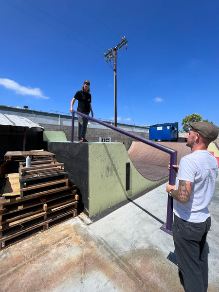 DIY handrail with Dalton Dern at OC Ramps