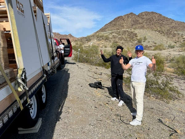 oc ramps team repairs trailor tire