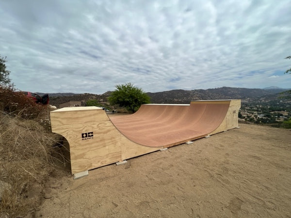 4ft tall x 32ft wide custom ramp by OC Ramps