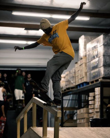 Marquese skating at OC Ramps Skate nites