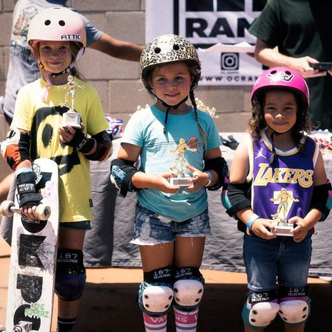 girl winners mini ripperz contest at oc ramps