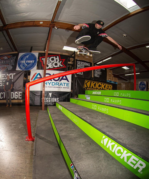 Greg Lutzka hosts Fuel TV Next Gen at OC Ramps