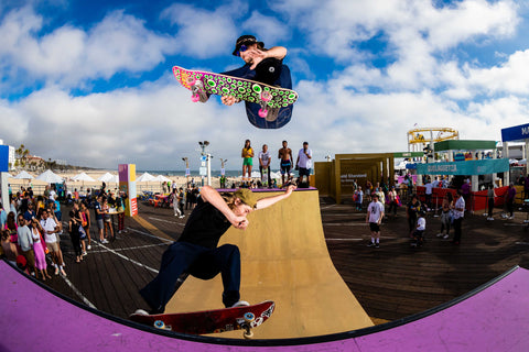 Dern Brothers x OC Ramps on Santa Monica Pier with American Express