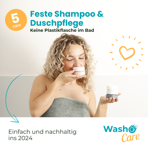 Feste Shampoo und Duschpflege