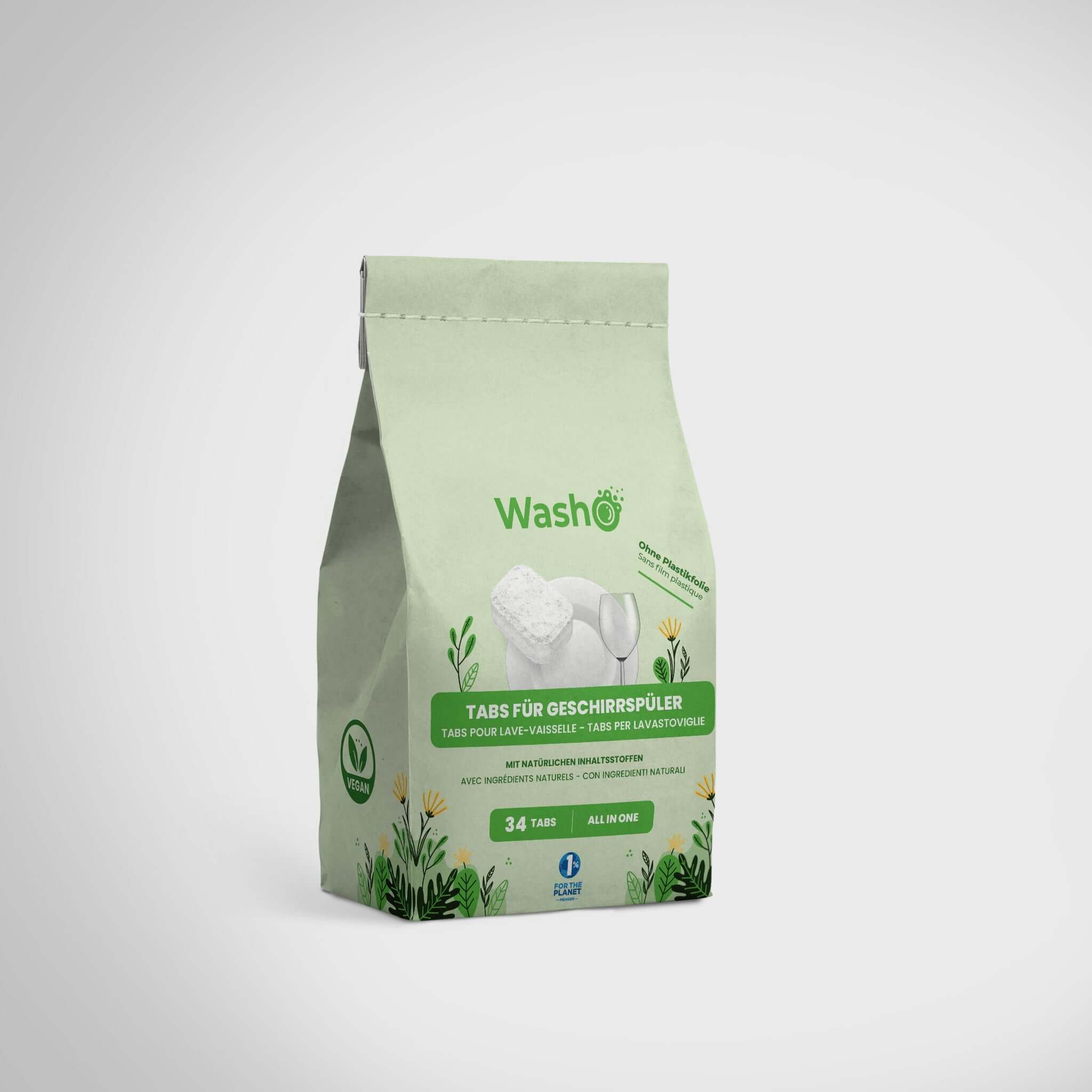 Washo Geschirrspültabs - washo.ch product image