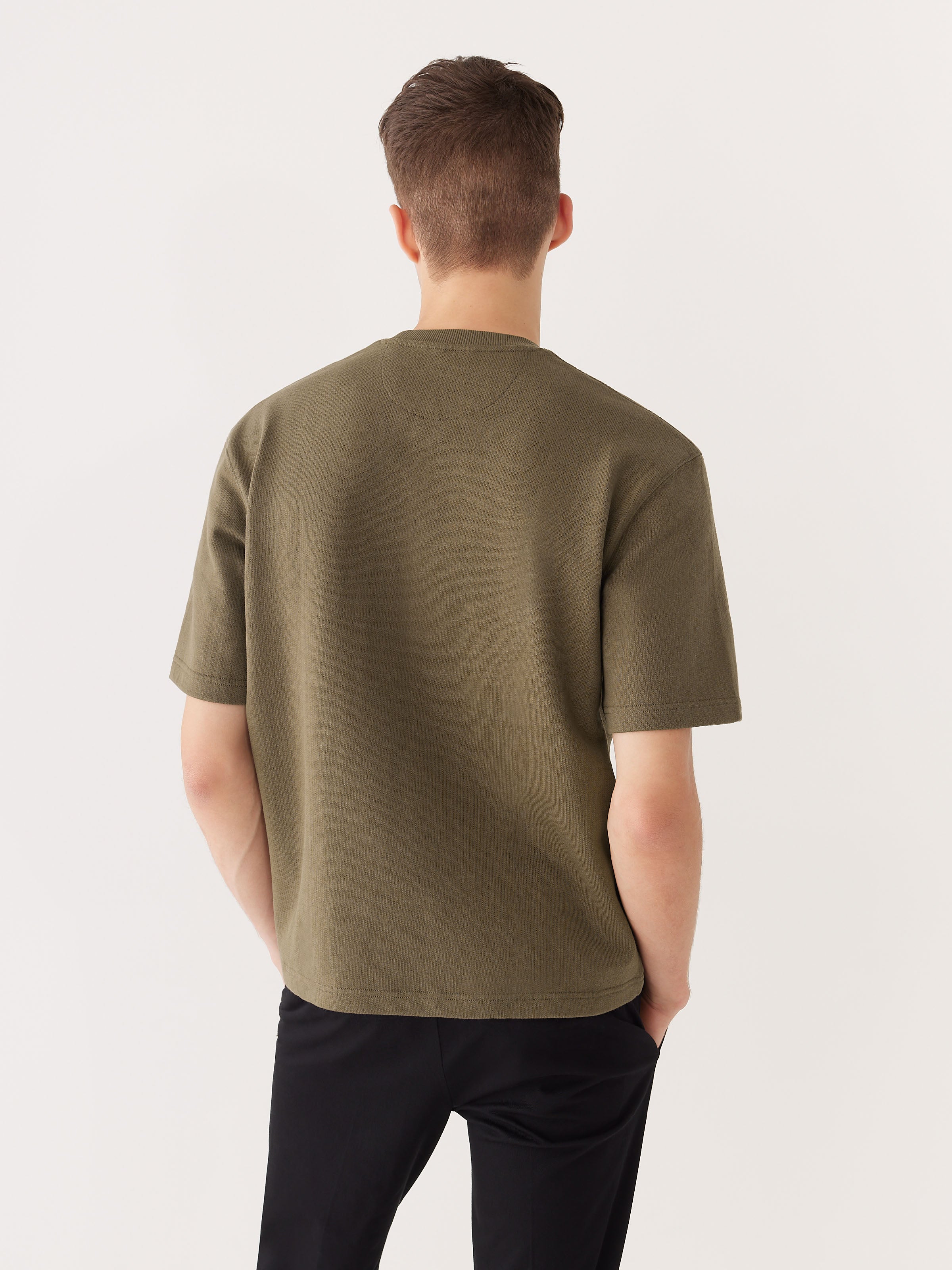 The French Terry T-Shirt in Mocha