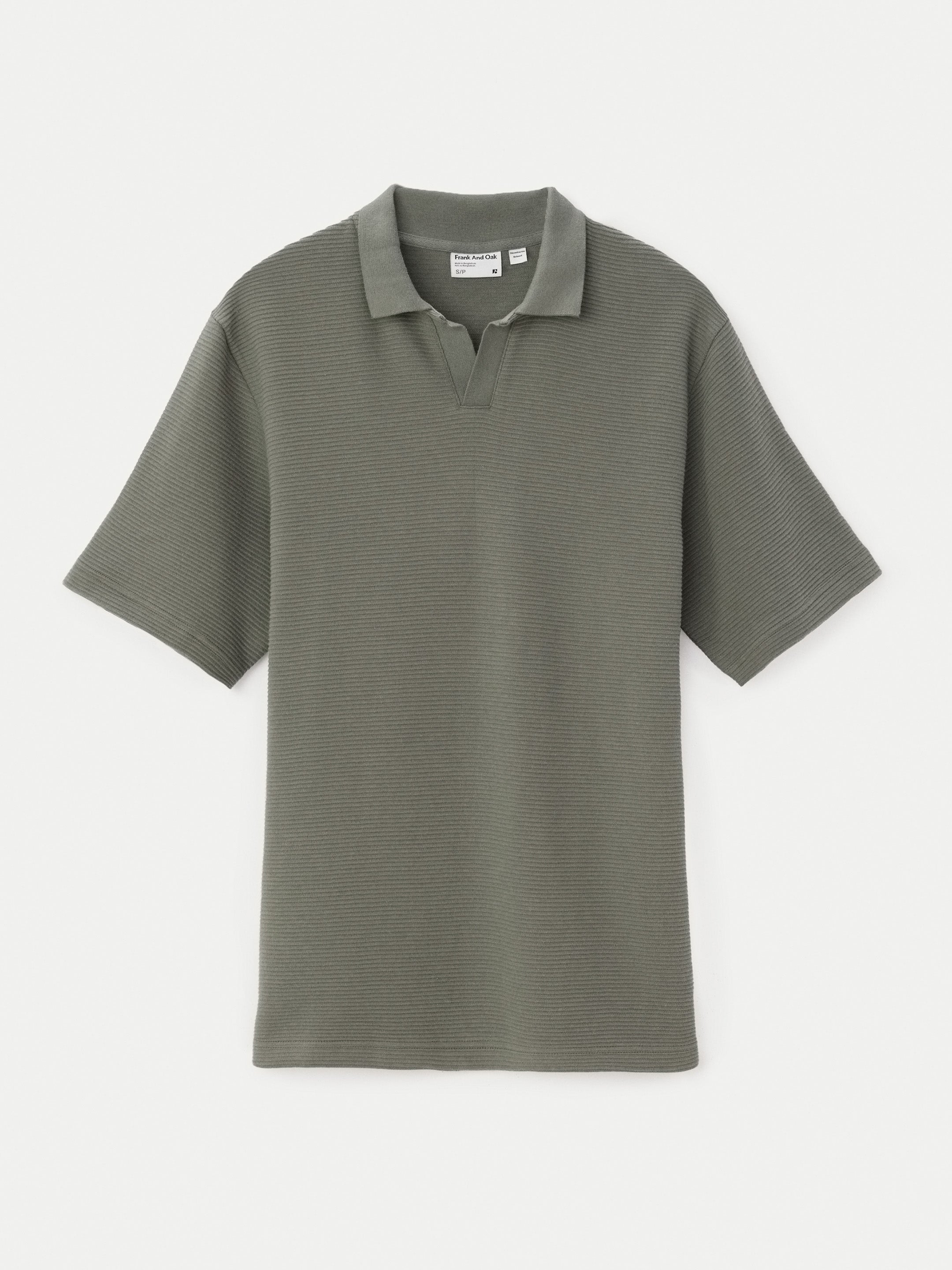 The Johnny Collar Polo in Boreal Green