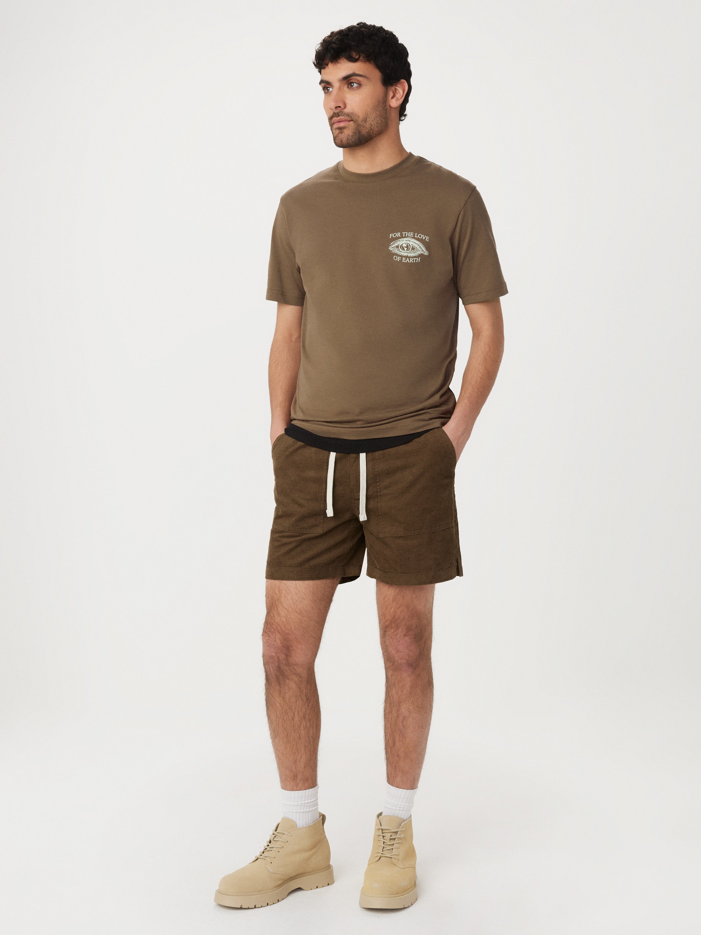 The Earth Day T-Shirt in Umber