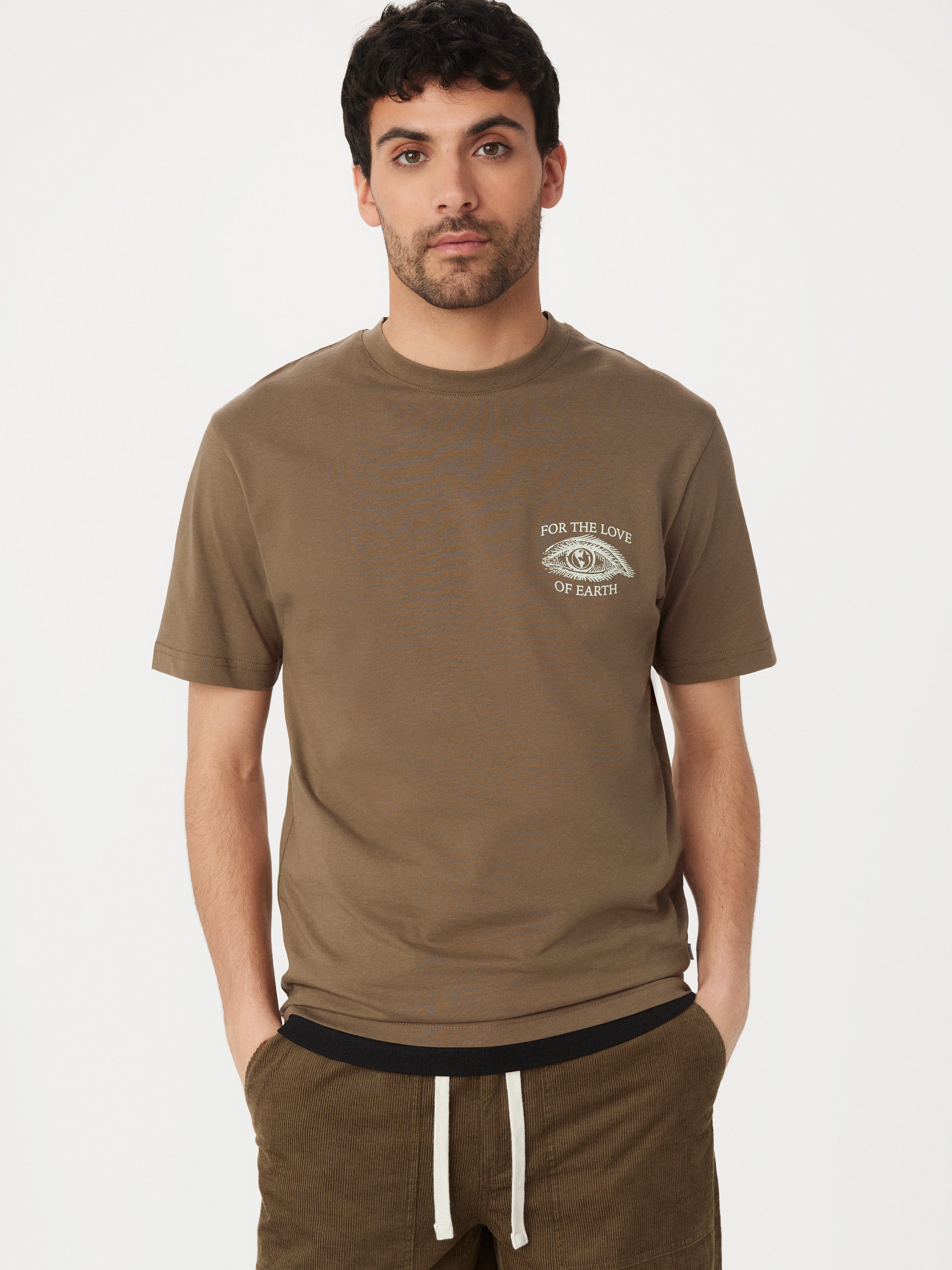 The Earth Day T-Shirt in Umber