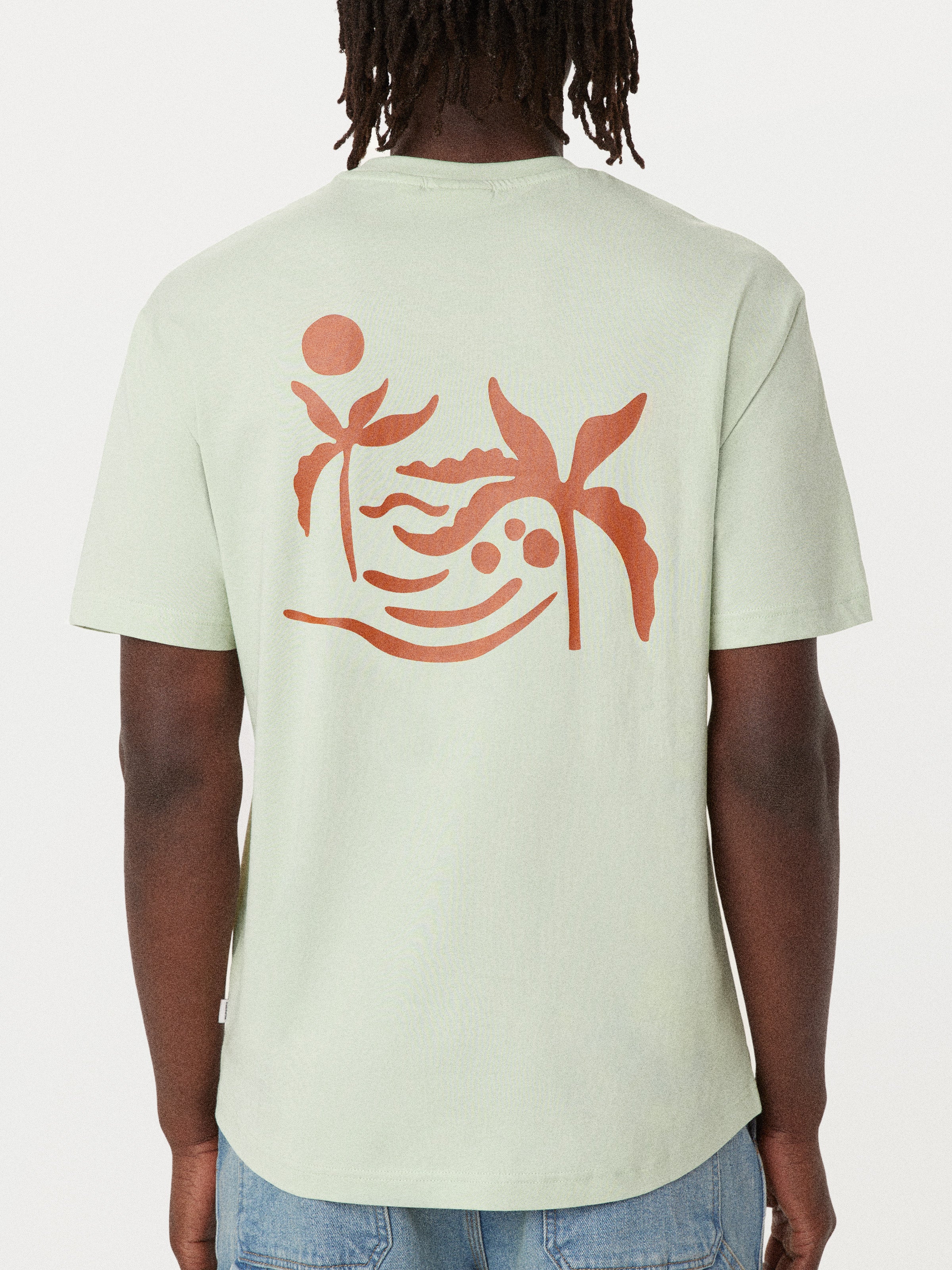 The Relaxed Graphic T-Shirt in Wasabi