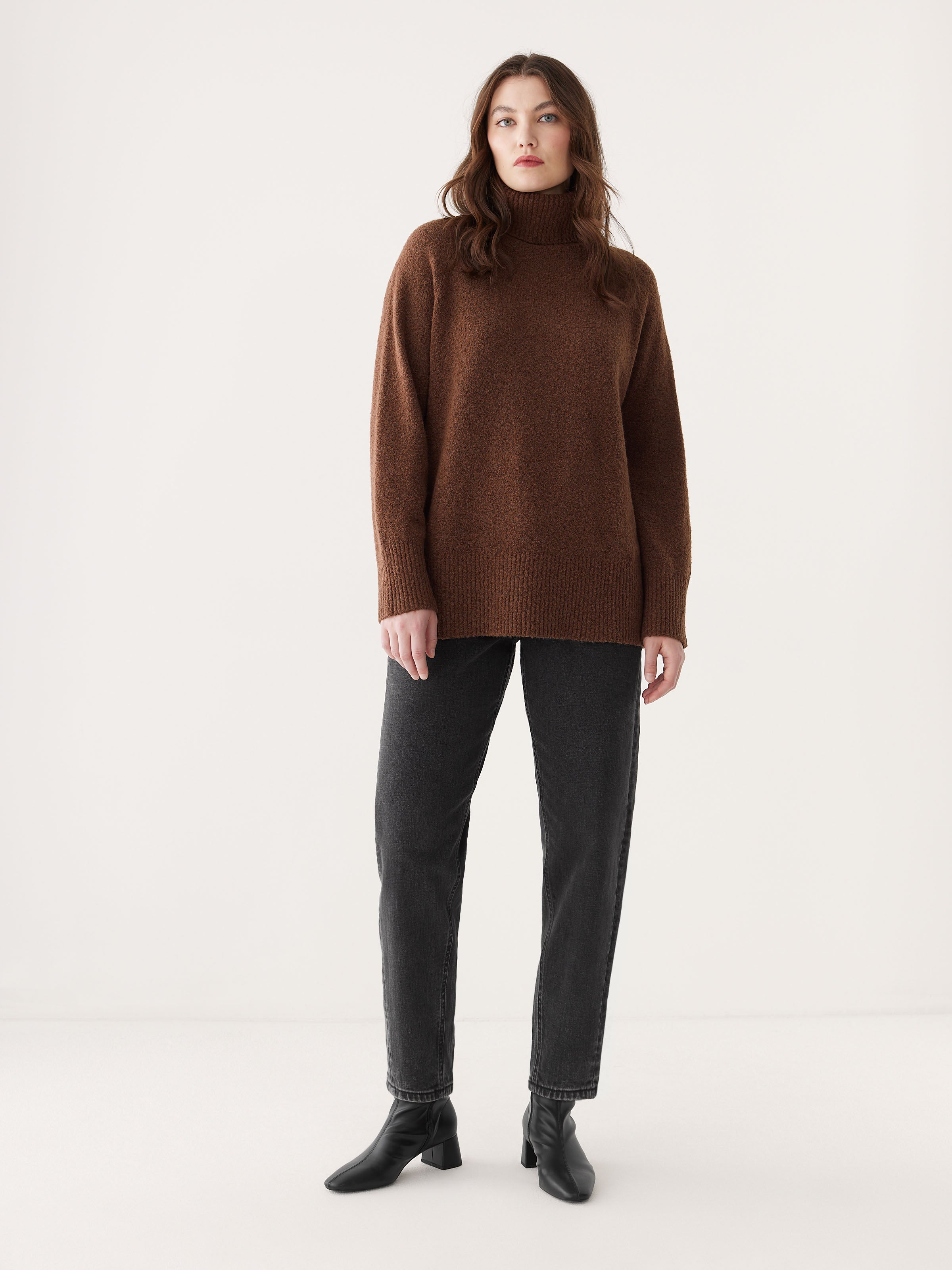 The Seawool® Turtleneck in Cappuccino