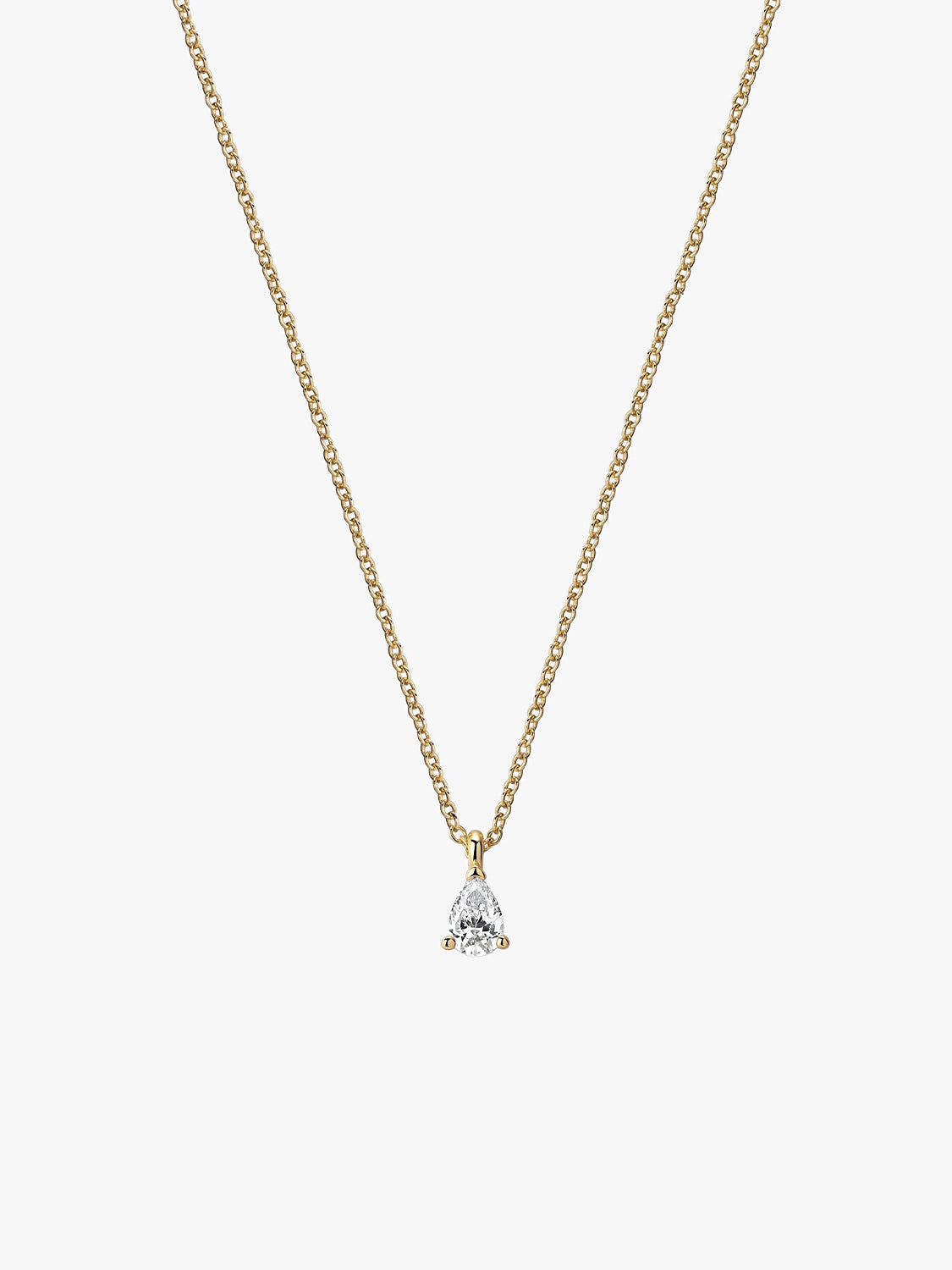 Teardrop Crystal Necklace
