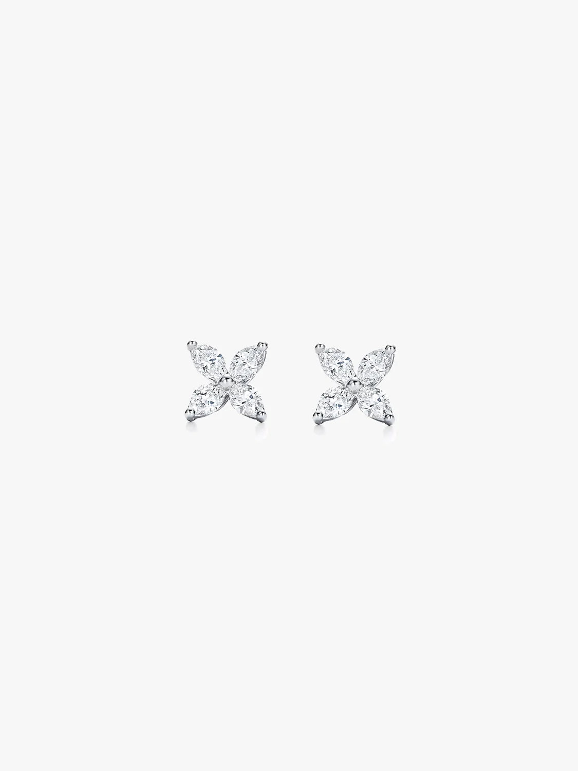 Marquise Sapphire Studs