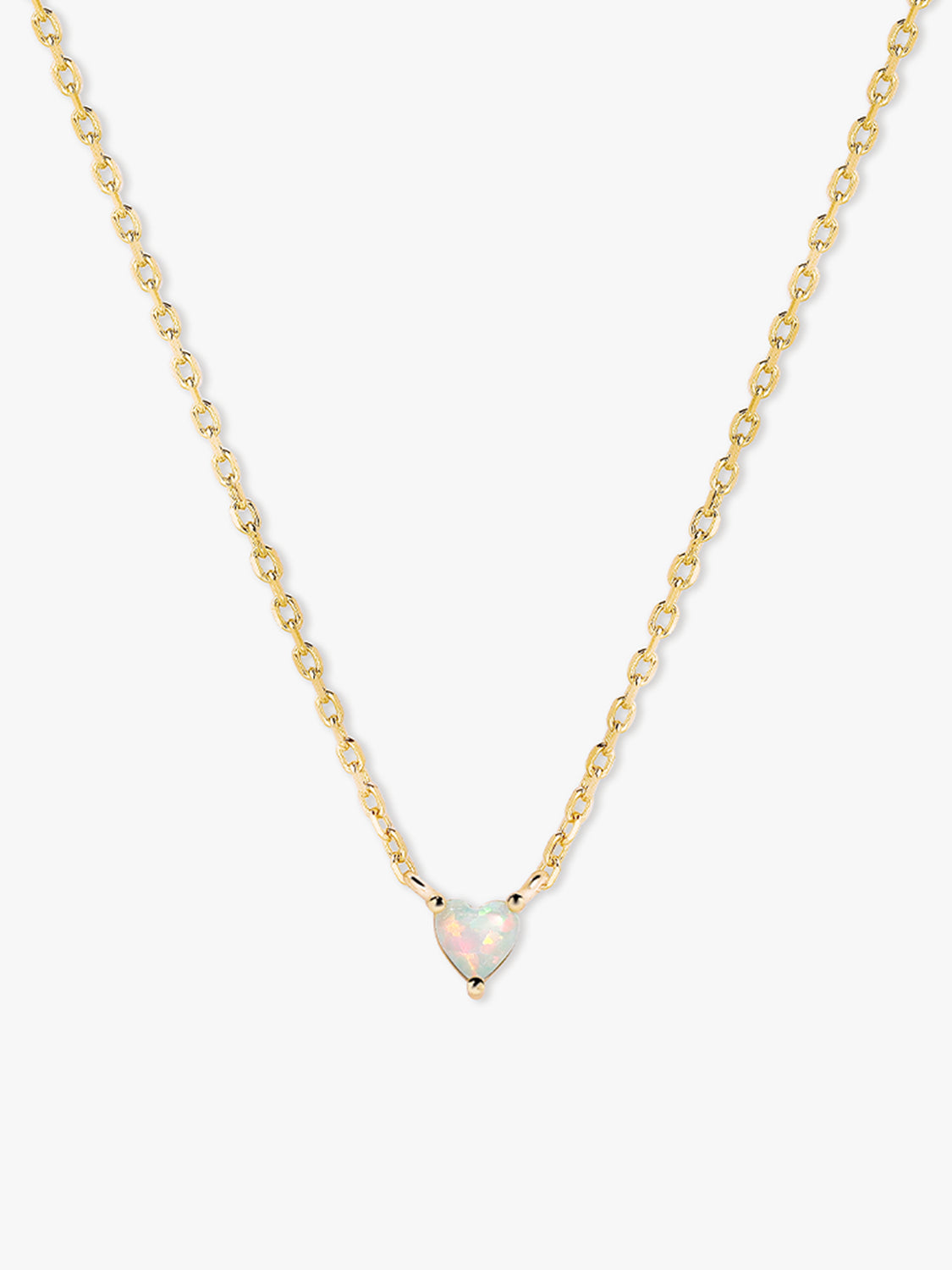 Heart Opal Necklace