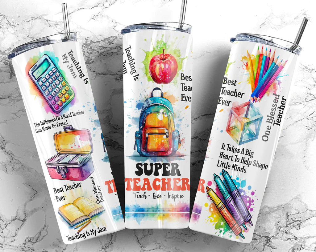 Teacher Tumbler Wraps