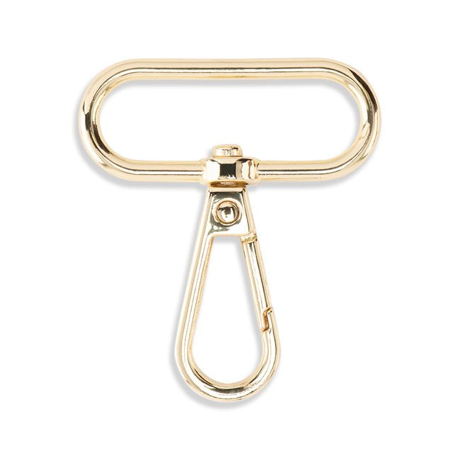 1 1/2“ Swivel Hooks - Gold (Set of 2)