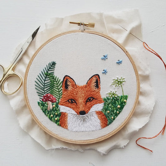 Autumn Birds Embroidery Kit – Colour and Cotton