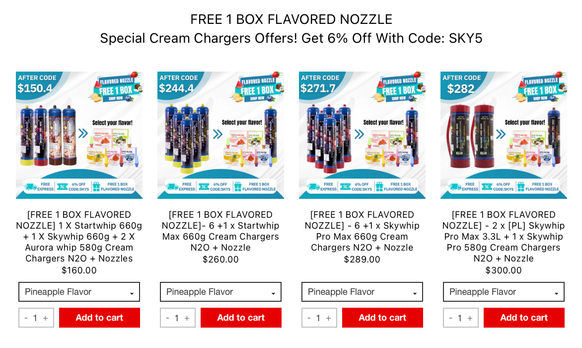 Get Free Flavored Nozzle
