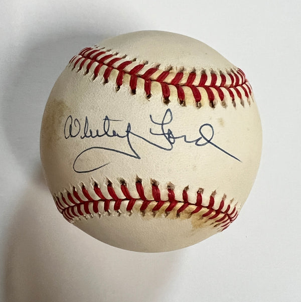 Whitey Ford - Autographed Signed Baseball