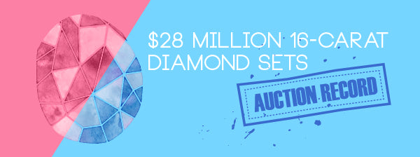 $28 Million 16-Carat Pink Diamond Sets Auction Record