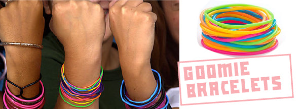 50 Pcs 80s Bracelets Accessories Women Glow Bulk Exercise Jelly 90s The  Dark Hair Silica Gel Neon Child Custom logo products - AliExpress