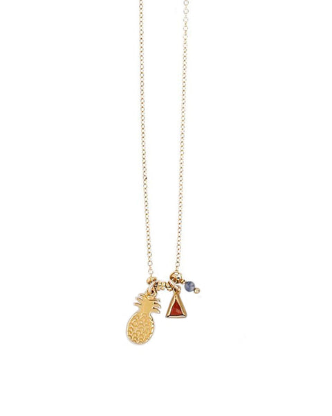 Chan Luu | Pineapple Charm Necklace – Online Jewelry Boutique
