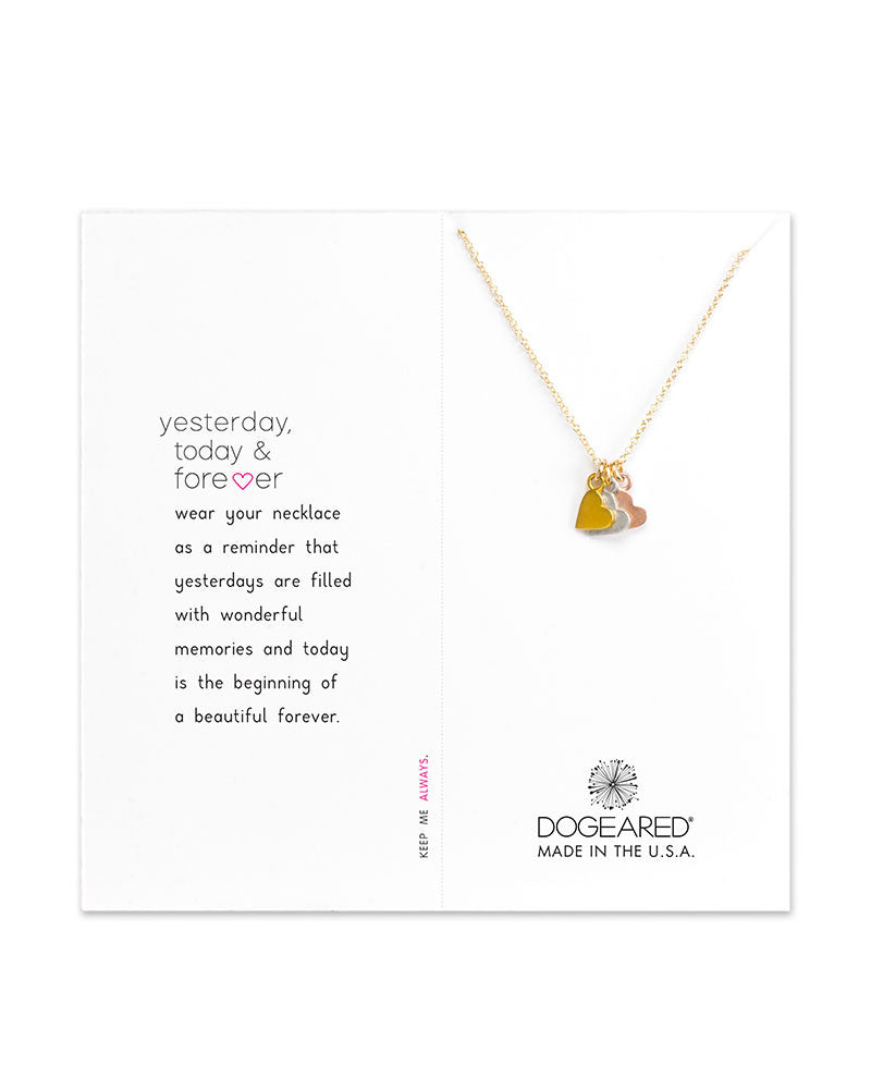 Dogeared Yesterday and Today Forever Hearts Online Jewelry Boutique