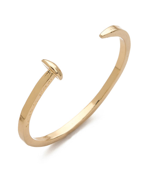 Giles & Brother | Skinny Gold Railroad Spike Cuff – Online Jewelry Boutique