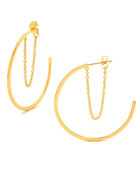 Gorjana | Cameron Layered Hoop Earrings – Online Jewelry Boutique