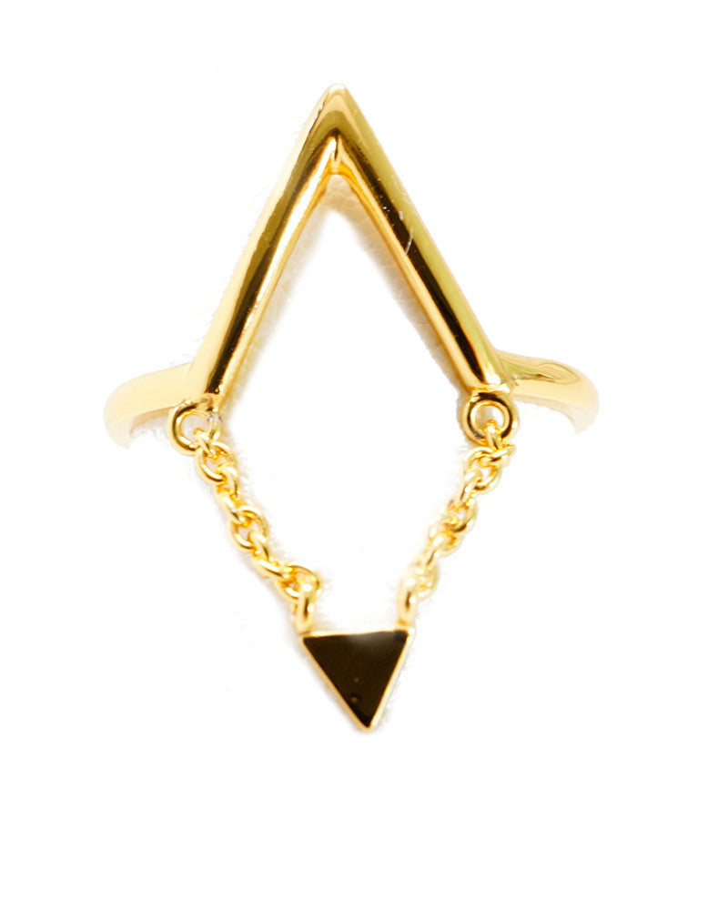 Joyiia | Gold Chain Ring – Online Jewelry Boutique