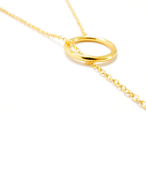 Joyiia | Gold Lariat Choker Necklace – Online Jewelry Boutique