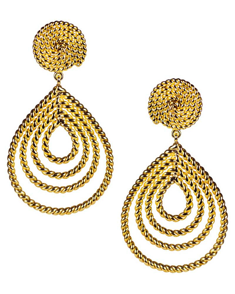Lisi Lerch | Sophia Gold Earrings – Online Jewelry Boutique